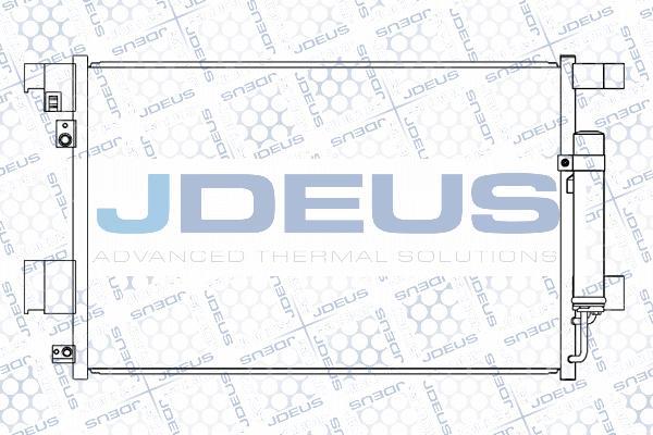 Jdeus M-7180430 - Конденсатор кондиционера autosila-amz.com