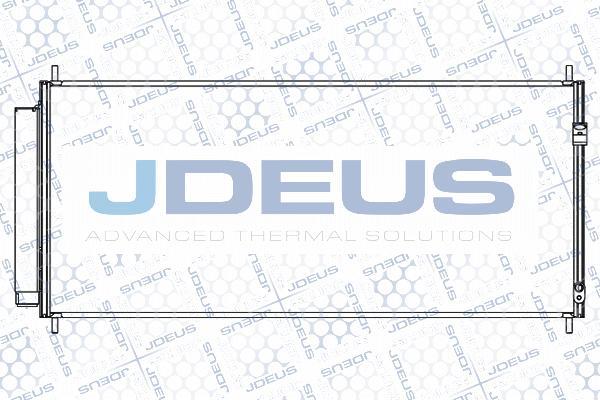 Jdeus M-7130381 - Конденсатор кондиционера autosila-amz.com