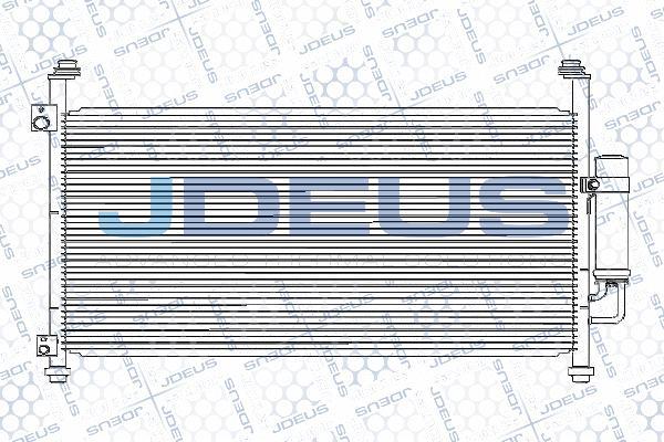Jdeus M-7130280 - Конденсатор кондиционера autosila-amz.com