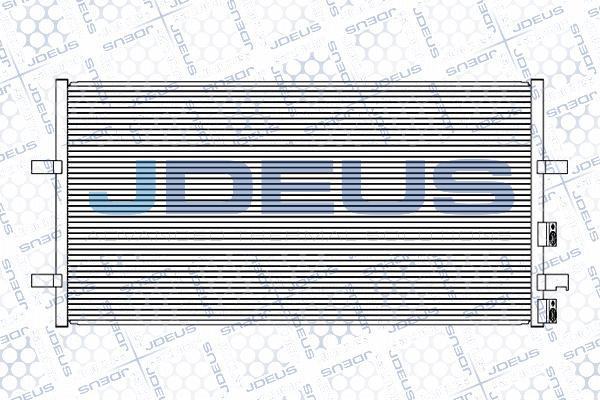 Jdeus M-7121170 - Конденсатор кондиционера autosila-amz.com