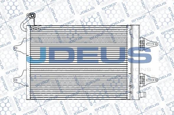 Jdeus M-7250080 - Конденсатор кондиционера autosila-amz.com