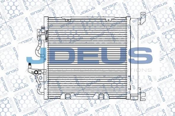 Jdeus M-7200960 - Конденсатор кондиционера autosila-amz.com