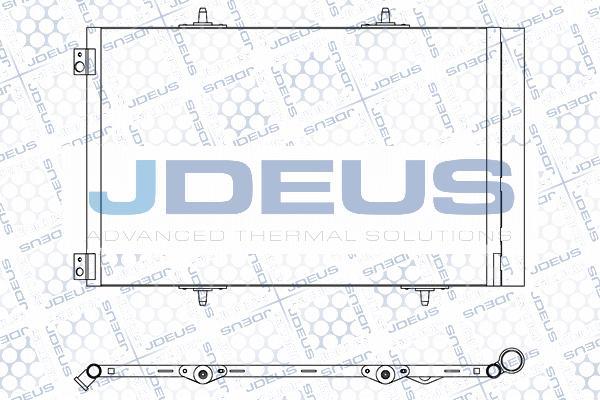 Jdeus M-7210350 - Конденсатор кондиционера autosila-amz.com