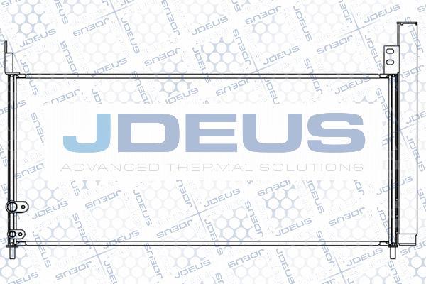Jdeus M-7280820 - Конденсатор кондиционера autosila-amz.com