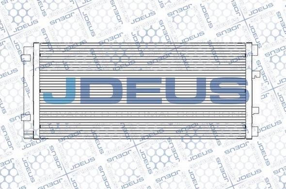 Jdeus M-7231110 - Конденсатор кондиционера autosila-amz.com