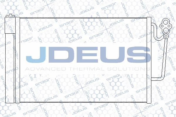 Jdeus M-7700030 - Конденсатор кондиционера autosila-amz.com