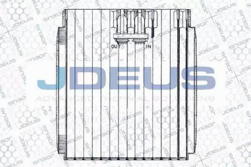 Jdeus RA9140020 - Испаритель, кондиционер autosila-amz.com