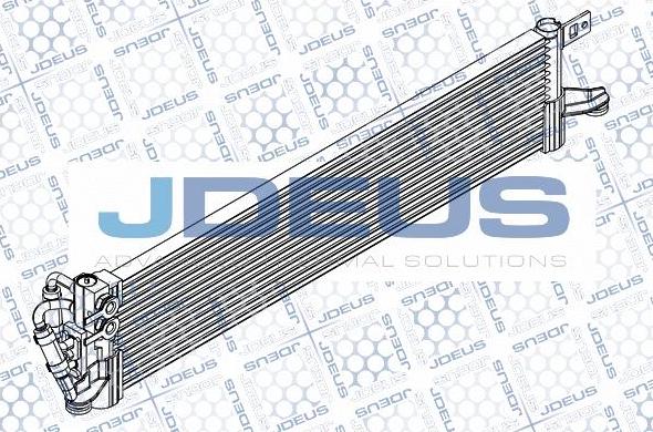 Jdeus RA4201240 - Масляный радиатор, автоматическая коробка передач autosila-amz.com