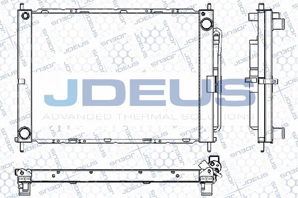 Jdeus RA0190190 - Модуль охлаждения autosila-amz.com