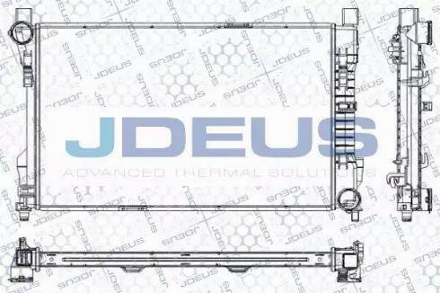 Jdeus RA0170550 - Радиатор, охлаждение двигателя autosila-amz.com