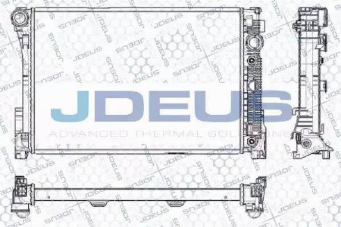 Jdeus RA0171010 - Радиатор, охлаждение двигателя autosila-amz.com