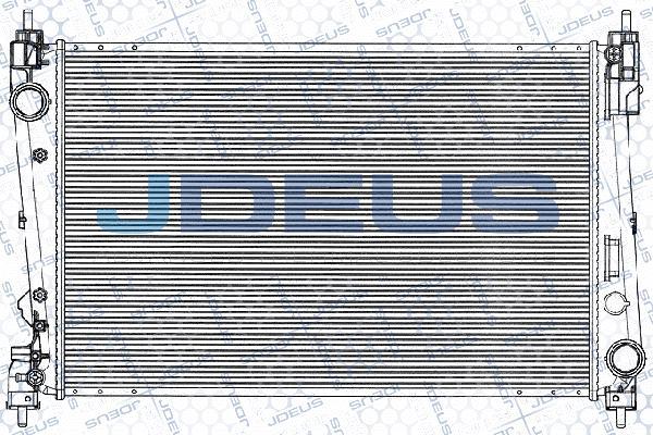 Jdeus RA0360150 - Радиатор, охлаждение двигателя autosila-amz.com