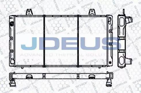 Jdeus RA0240000 - Радиатор, охлаждение двигателя autosila-amz.com
