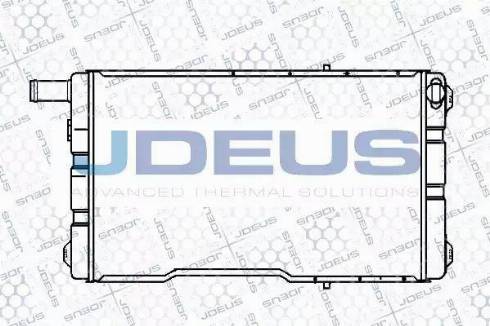 Jdeus RA0240080 - Радиатор, охлаждение двигателя autosila-amz.com