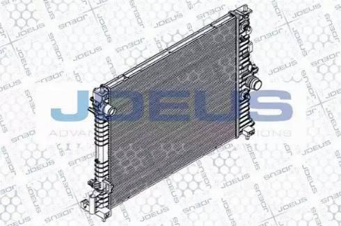 Jdeus RA0201180 - Радиатор, охлаждение двигателя autosila-amz.com