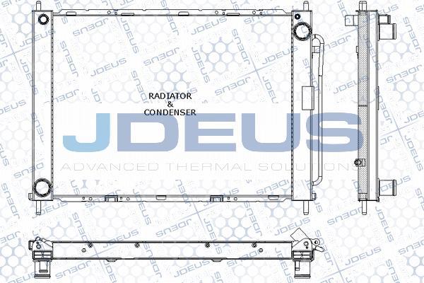 Jdeus RA0230780 - Модуль охлаждения autosila-amz.com