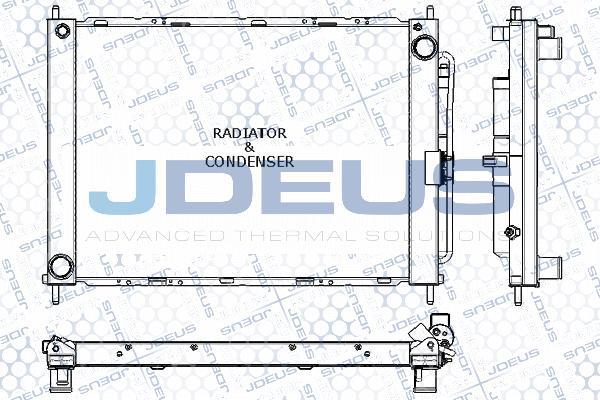 Jdeus RA0230781 - Модуль охлаждения autosila-amz.com