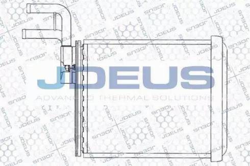 Jdeus RA2070051 - Теплообменник, отопление салона autosila-amz.com