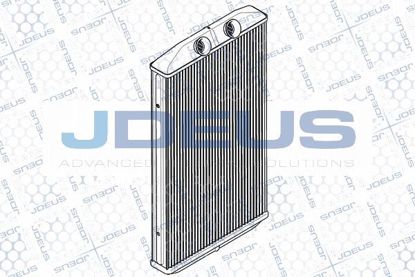 Jdeus RA2140230 - Теплообменник, отопление салона autosila-amz.com