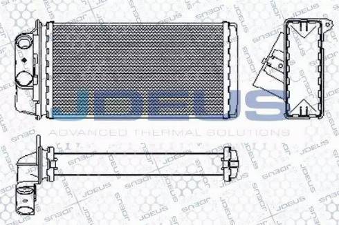 Jdeus RA2110890 - Теплообменник, отопление салона autosila-amz.com