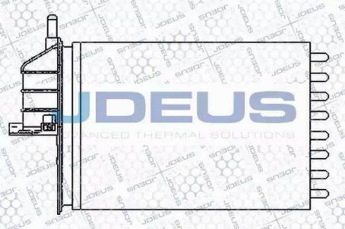 Jdeus RA2110870 - Теплообменник, отопление салона autosila-amz.com