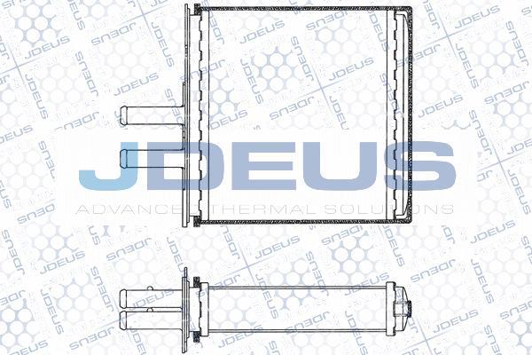 Jdeus RA2110300 - Теплообменник, отопление салона autosila-amz.com