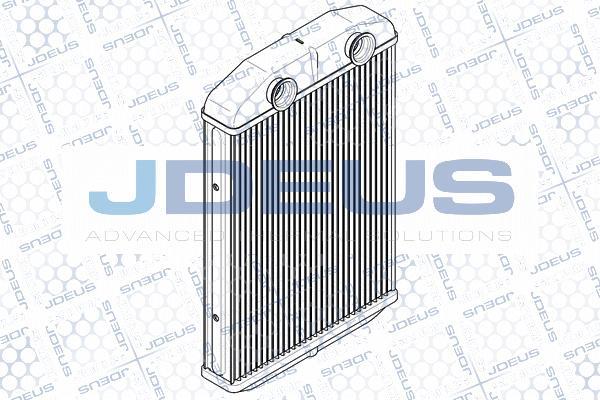 Jdeus RA2111400 - Теплообменник, отопление салона autosila-amz.com