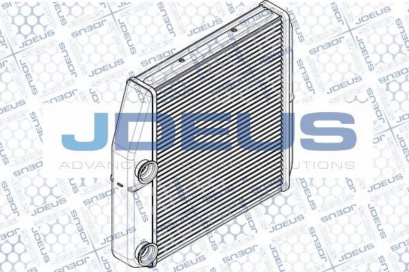 Jdeus RA2111340 - Теплообменник, отопление салона autosila-amz.com