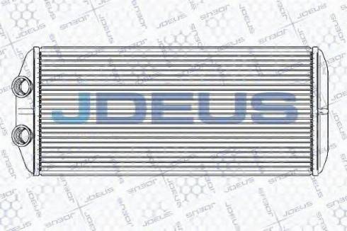 Jdeus RA2210380 - Теплообменник, отопление салона autosila-amz.com