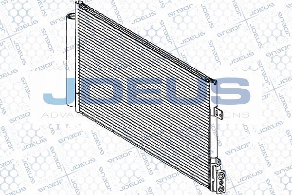 Jdeus RA7560020 - Конденсатор кондиционера autosila-amz.com