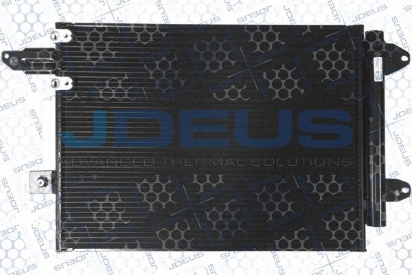Jdeus RA7010550 - Конденсатор кондиционера autosila-amz.com