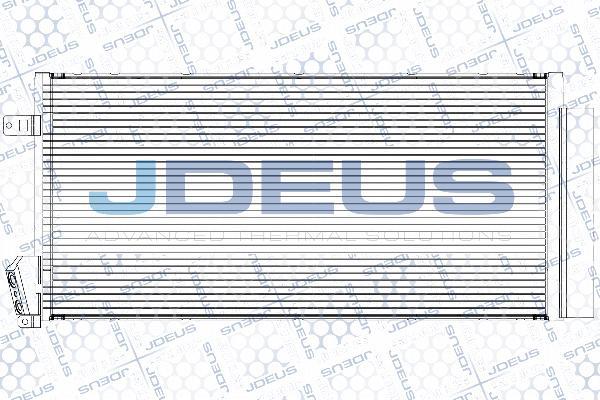 Jdeus RA7111320 - Конденсатор кондиционера autosila-amz.com