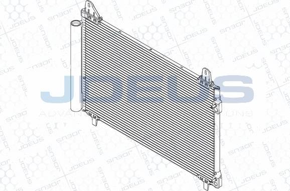 Jdeus RA7210670 - Конденсатор кондиционера autosila-amz.com