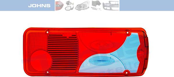 Johns 50 64 88-52 - Рассеиватель, задний фонарь autosila-amz.com
