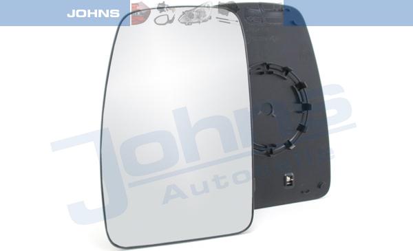 Johns 60 91 37-81 - Зеркальное стекло, наружное зеркало autosila-amz.com