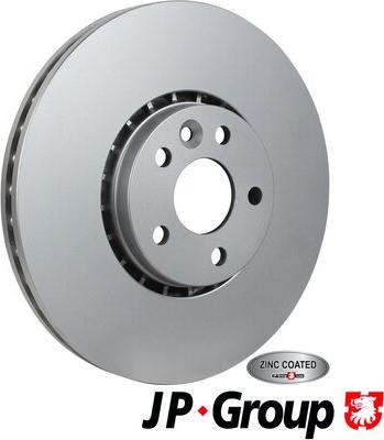 JP Group 4963101200 - Тормозной диск autosila-amz.com