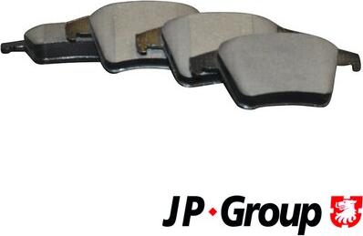 JP Group 4963700310 - Тормозные колодки, дисковые, комплект autosila-amz.com