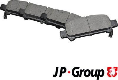 JP Group 4663700110 - Тормозные колодки, дисковые, комплект autosila-amz.com