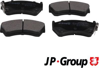 JP Group 4063604610 - Тормозные колодки, дисковые, комплект autosila-amz.com