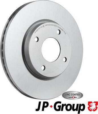 JP Group 4063101700 - Тормозной диск autosila-amz.com