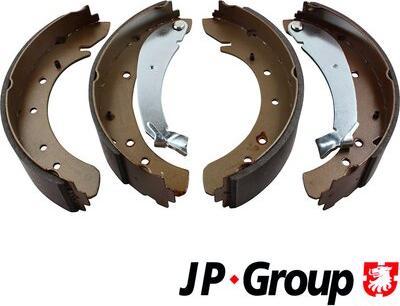 JP Group 4163900410 - Комплект тормозных колодок, барабанные autosila-amz.com