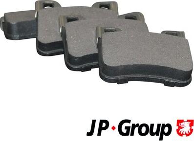 JP Group 4163603510 - Тормозные колодки, дисковые, комплект autosila-amz.com
