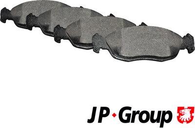 JP Group 4163603610 - Тормозные колодки, дисковые, комплект autosila-amz.com