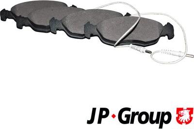JP Group 4163603010 - Тормозные колодки, дисковые, комплект autosila-amz.com