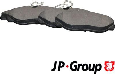 JP Group 4163603210 - Тормозные колодки, дисковые, комплект autosila-amz.com