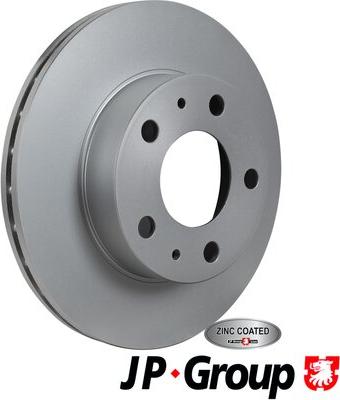 JP Group 4163102500 - Тормозной диск autosila-amz.com