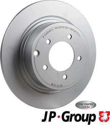 JP Group 4163202400 - Тормозной диск autosila-amz.com