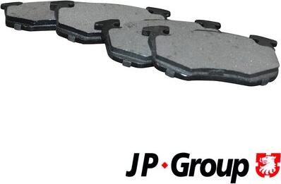 JP Group 4163701110 - Колодки тормозные autosila-amz.com