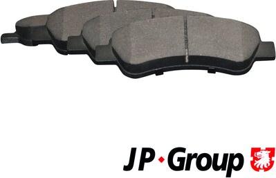 JP Group 4163701310 - Тормозные колодки, дисковые, комплект autosila-amz.com