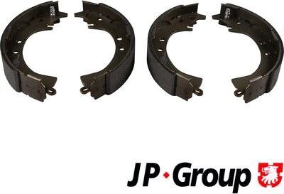 JP Group 4863901510 - Комплект тормозных колодок, барабанные autosila-amz.com